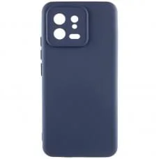 Чохол TPU GETMAN Liquid Silk Full Camera для Xiaomi 13 Pro Синій / Midnight Blue