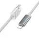 Дата кабель Hoco U127 Power USB to Lightning (1.2m) Silver / Gray