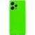 Чохол TPU GETMAN Liquid Silk Full Camera для Xiaomi Redmi 12 Салатовий / Neon Green