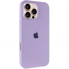 Чохол Silicone Case Full Protective (AA) для Apple iPhone 16 Pro Max (6.9") Бузковий / Lilac