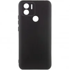 Чохол Silicone Cover Lakshmi Full Camera (A) для Xiaomi Redmi A1+ / Poco C50 / A2+ Чорний / Black