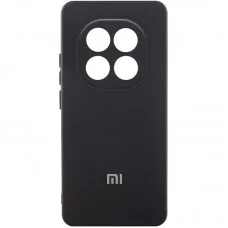 Чохол Silicone Cover Lakshmi Full Camera (AA) with logo для Xiaomi Redmi Note 14 Pro+ 5G Чорний / Black