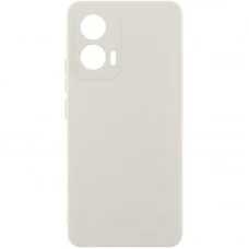 Чохол Silicone Cover Lakshmi Full Camera (AAA) для Motorola Edge 50 Fusion Білий / White
