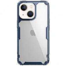 TPU чохол Nillkin Nature Pro Series для Apple iPhone 15 Plus (6.7") Синій (прозорий) TPU чохол Nillkin Nature Pro Series для Apple iPhone 15 Plus (6.7") Синій (прозорий)