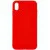 Чохол Silicone Case Full Protective (AA) NO LOGO для Apple iPhone X / XS (5.8") Червоний / Red
