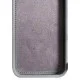 Чохол Silicone Case Full Protective with Ring для Apple iPhone 16 (6.1") Grey