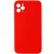 Чохол Silicone Case Square Full Camera Protective (AA) NOLOGO для Apple iPhone 11 Pro Max (6.5") Червоний / Red