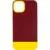 Чохол TPU+PC Bichromatic для Apple iPhone 13 (6.1") Brown burgundy / Yellow Чохол TPU+PC Bichromatic для Apple iPhone 13 (6.1") Brown burgundy / Yellow