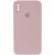 Чохол Silicone Case Square Full Camera Protective (AA) для Apple iPhone XS Max (6.5") Рожевий / Pink Sand