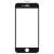 Захисне скло SKLO 5D (тех.пак) для Apple iPhone 7 / 8 / SE (2020) (4.7") Чорний / Біла підкладка