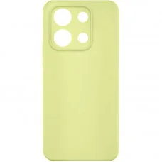 Чохол Silicone Cover Lakshmi Full Camera (AA) для Xiaomi Redmi Note 13 4G Жовтий / Mellow Yellow