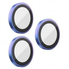 Защитное стекло BlueO Metal на камеру для Apple iPhone 16 Pro / 16 Pro Max / 15 Pro / 15 Pro Max