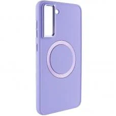 TPU чохол Bonbon Metal Style with MagSafe для Samsung Galaxy S22+ Бузковий / Dasheen