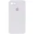 Чохол Silicone Case Square Full Camera Protective (AA) для Apple iPhone 7/8/SE (2020) (4.7") Білий / White
