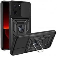 Чохол Ummi Camshield Serge Ring для Xiaomi 13T / 13T Pro Чорний