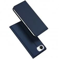 Чохол-книжка Dux Ducis з кишенею для візиток для Apple iPhone 16e (6.1") Синій
