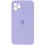 Чохол Silicone Case Square Full Camera Protective (AA) для Apple iPhone 11 Pro (5.8") Бузковий / Dasheen