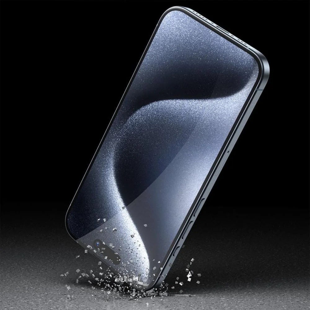 Защитное 3D стекло Blueo Invisible Airbag Anti-broken для Apple iPhone 14 Pro / 15 / 16 (6.1")
