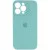 Чохол Silicone Case Full Camera Protective (AA) для Apple iPhone 16 Pro (6.3") Бірюзовий / Marine Green