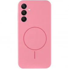 Чохол Silicone Cover Lakshmi Full Camera (AA) with MagFit для Samsung Galaxy S25 Рожевий / Light pink
