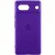 Чохол Silicone Cover Lakshmi Full Camera (AAA) with Logo для Google Pixel 7a Фіолетовий / Amethyst