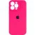 Чохол Silicone Case Full Camera Protective (AA) для Apple iPhone 16 Pro (6.3") Рожевий / Barbie pink