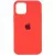 Чохол Silicone Case Full Protective (AA) для Apple iPhone 16 Pro (6.3") Кавуновий / Watermelon red