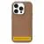 Шкіряний чохол Leather Case Metal Buttons для Samsung Galaxy A55 Brown