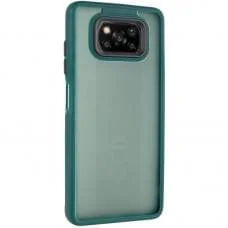 Чохол TPU+PC Lyon Frosted для Xiaomi Poco X3 NFC / Poco X3 Pro Green