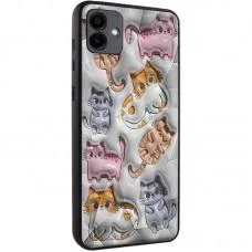 TPU+PC чохол Prisma Fluffie для Samsung Galaxy A05 Kittens