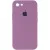 Чохол Silicone Case Square Full Camera Protective (AA) для Apple iPhone 7/8/SE (2020) (4.7") Ліловий / Lilac Pride