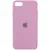 Чохол Silicone Case Full Protective (AA) для Apple iPhone SE (2020) Ліловий / Lilac Pride