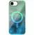 Чохол TPU Shiny Mountain (MagFit) для Apple iPhone 16e (6.1") Green / Blue