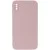 Silicone Case Square Full Camera Protective (AA) NOLOGO для Apple iPhone XS Max (6.5") Рожевий / Pink Sand
