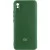 Чохол Silicone Cover Lakshmi Full Camera (AAA) with Logo для Xiaomi Redmi 9A Зелений / Cyprus Green