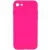 Чохол Silicone Case Square Full Camera Protective (AA) NOLOGO для Apple iPhone 7/8/SE (2020) (4.7") Рожевий / Barbie pink