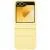 Шкіряний чохол Leather Case (AAA) для Samsung Galaxy Z Flip6 Yellow