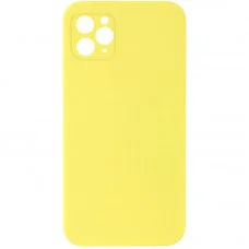 Чехол Silicone Case Square Full Camera Protective (AA) NOLOGO для Apple iPhone 11 Pro Max (6.5")