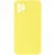 Чохол Silicone Case Square Full Camera Protective (AA) NOLOGO для Apple iPhone 11 Pro Max (6.5") Жовтий / Yellow