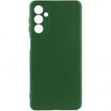 Чохол TPU GETMAN Liquid Silk Full Camera для Infinix Hot 60 Pro Зелений / Dark green