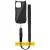 Чохол TPU GETMAN Cat with straps для Apple iPhone 16e (6.1") Black Чохол TPU GETMAN Cat with straps для Apple iPhone 16e (6.1") Black