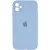 Чохол Silicone Case Square Full Camera Protective (AA) для Apple iPhone 11 (6.1") Блакитний / Lilac Blue Чохол Silicone Case Square Full Camera Protective (AA) для Apple iPhone 11 (6.1") Блакитний / Lilac Blue