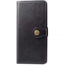 Шкіряний чохол-книжка GETMAN Gallant (PU) для Xiaomi Redmi 12 Чорний