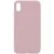 Чохол Silicone Case Full Protective (AA) NO LOGO для Apple iPhone X / XS (5.8") Рожевий / Pink Sand