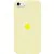 Чохол Silicone Case Full Protective (AA) для Apple iPhone SE (2020) / 7 / 8 (4.7") Жовтий / Mellow Yellow