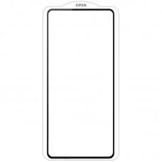 Захисне скло SKLO 5D (тех.пак) для Realme C67 4G Чорний / Біла підкладка