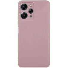 Чохол Silicone Cover Lakshmi Full Camera (AA) для Xiaomi Redmi 12 Рожевий / Pink Sand