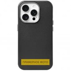Шкіряний чохол Leather Case Metal Buttons для Samsung Galaxy S24+ / S25+ Black
