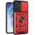 Ударостійкий чохол Camshield Serge Ring для Samsung Galaxy A55 Червоний