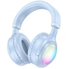 Накладні бездротові навушники Hoco W48 Focus Blue